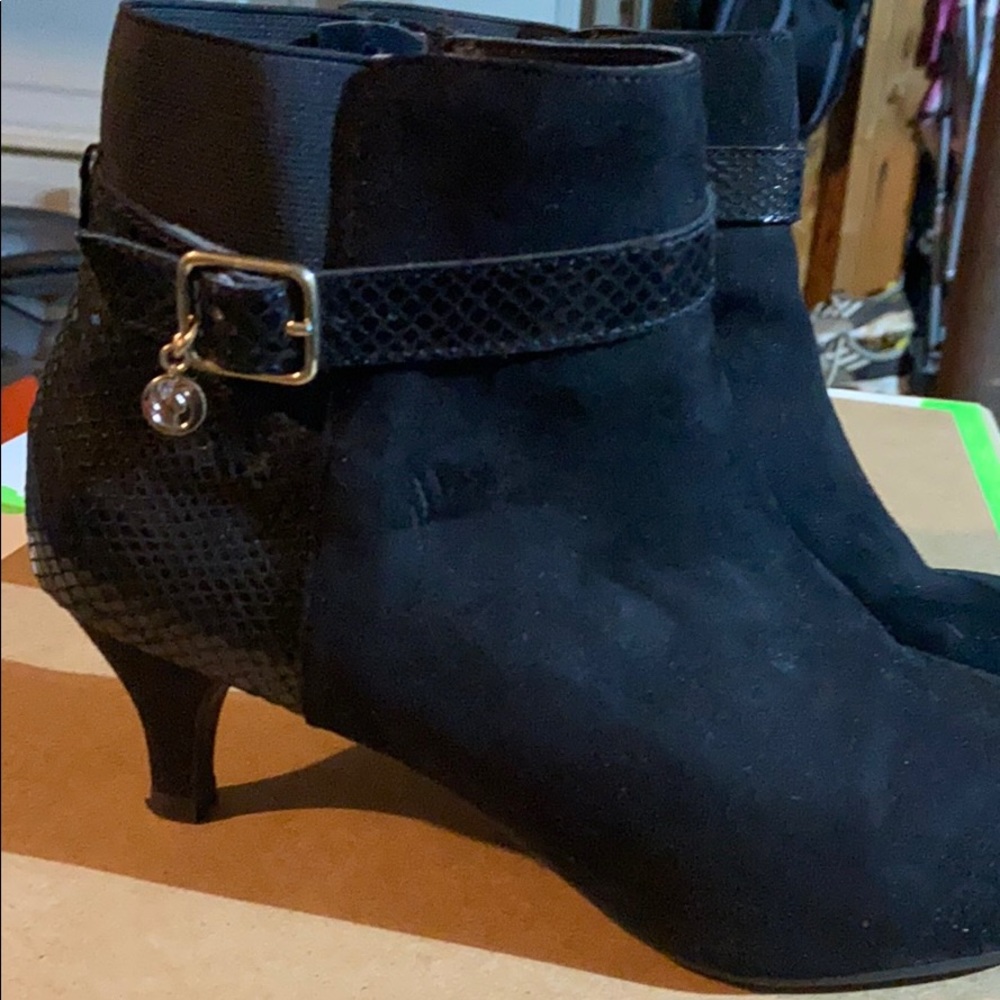 Black booties